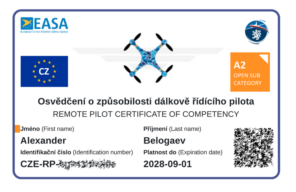 Online course “EU Drone Licenсe. Open Category A1/A3 Certificate ...